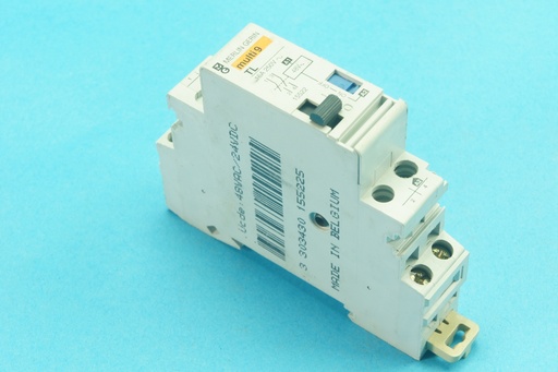 [15522-C] Merlin Gerin Multi 9 TL 15522 modular impulse relay 2 poles with 2 NO 16A 250 VAC contacts and coil 48 VAC 24VDC