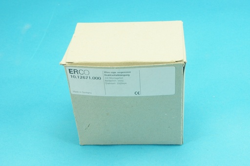 [10.12671.000-A] Erco 10.12671.000 wire rope suspension white, D 1.5 mm L 2500 mm