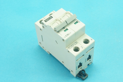 [L9-C20/2-4-C] Teco L9-C20/2-4 TC157131 circuit breaker C20A 4.5 kA 2 poles