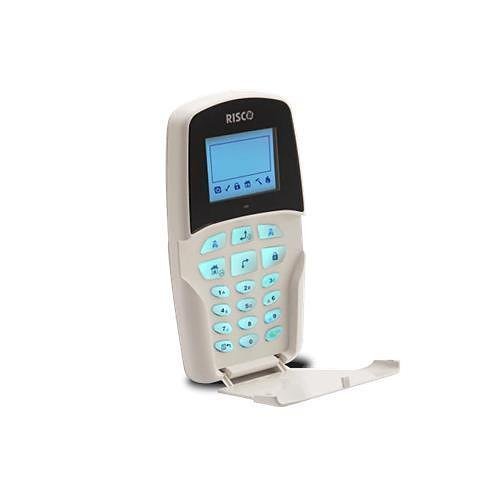 [RP432KP0000A-A] Risco RP432KP0000A LightSYS LCD keypad, current consumption: 13.8V +/-10%; 48 mA typical/52 mA max., main panel connection: 4-wire BUS up to 300 m from main panel, dimensions: 153x84x28 mm, prox. RF frequency: 13.56 MHz