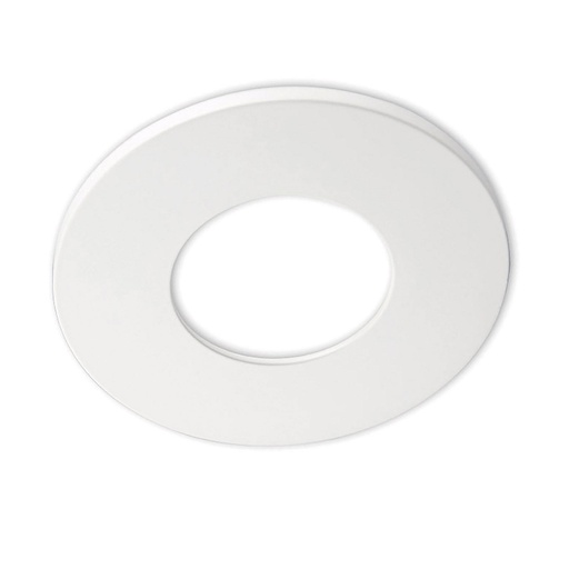 [113058] Cover aluminium round white matt for spotlight recessed Sys-68