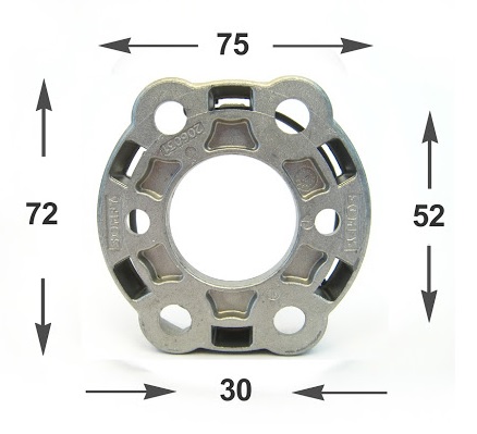 [206031-A] Somfy 206031 universal bracket with spring ring aluminum alloy material