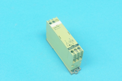 [B103/220-240VAC-C] Comat B103/220-240VAC modular power relay 220-240 VAC 50/60 Hz coil and 1 change over (CO) 10A 250 VAC contact, with free-wheeling diode and reverse polarity protection, with integrated LED position indication