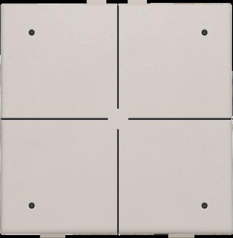 [102-52204] VIERVOUDIGE DRUKKNOP MET LEDS EN COMFORTSENSOREN