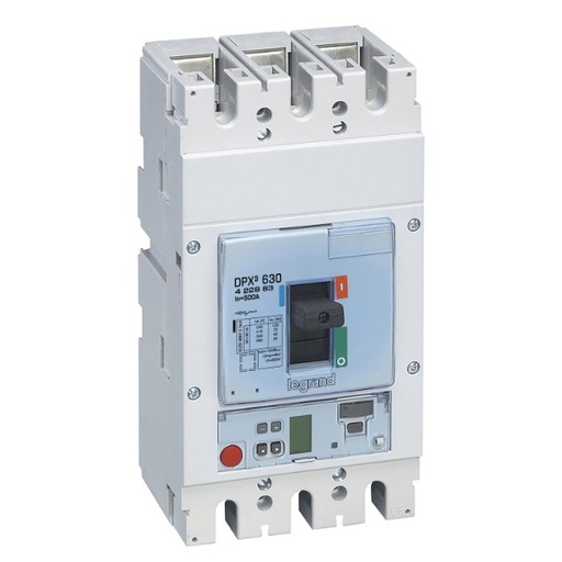 [422883] Aut. DPX³ 630 3P 500A 70kA met meting - elektronisch S10