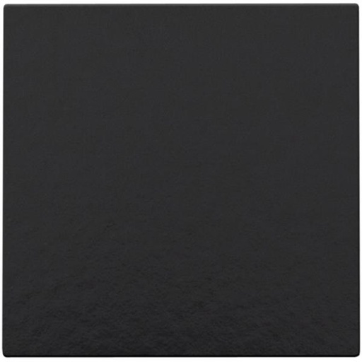 [200-76001] Afwerkingsset met kabeluitvoer voor blindplaat met trekontlasting, Bakelite® piano black coated