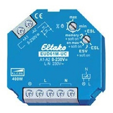 [EUD61M-UC] Universele inbouw impuls dimmer multifunctioneel EUD61M +8..230VUC