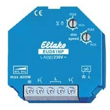 [EUD61NP-230V] Universele inbouwdimmer zonder N PowerMosfet 500W