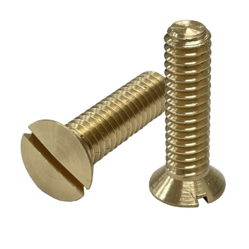 [BH0410-A] RBF Flexible Conduits/Ronbar BH0410 brass set screw M4 x 10 mm (slotted pan head) 100 pieces new