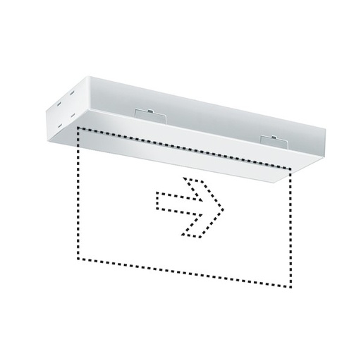 [EN10077029] Noodverlichting SLX 24 LEDi Display 24-230V wit