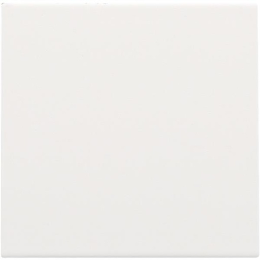 [154-76001] Afwerkingsset met kabeluitvoer voor blindplaat met trekontlasting, white coated