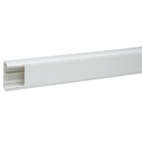 [010464] DLP design wandgoot 50x105 mm - wit - 2 m - deksel 85 mm