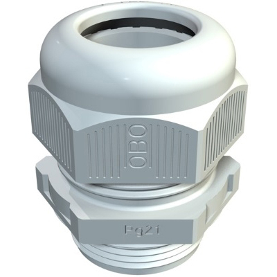 [VTEC135RAL7035] Wartel V-TEC lichtgrijs PG 13,5 - polyamide