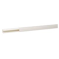 [649305] DLP lijst 16 x 16 mm - wit - lengte 2,1 meter - geleverd met deksel - met beschermingsfilm